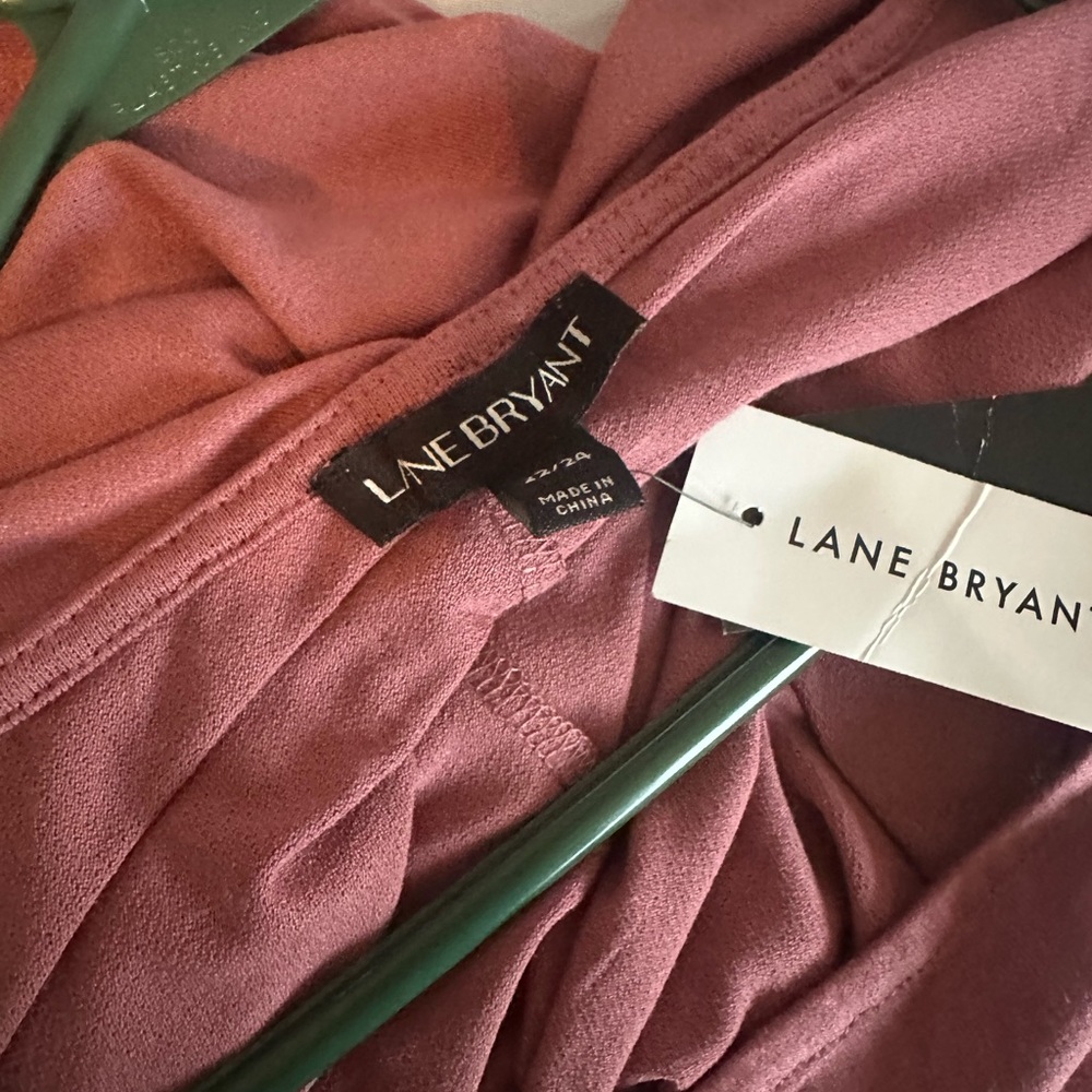 Lane Bryant Dusty Rose Top